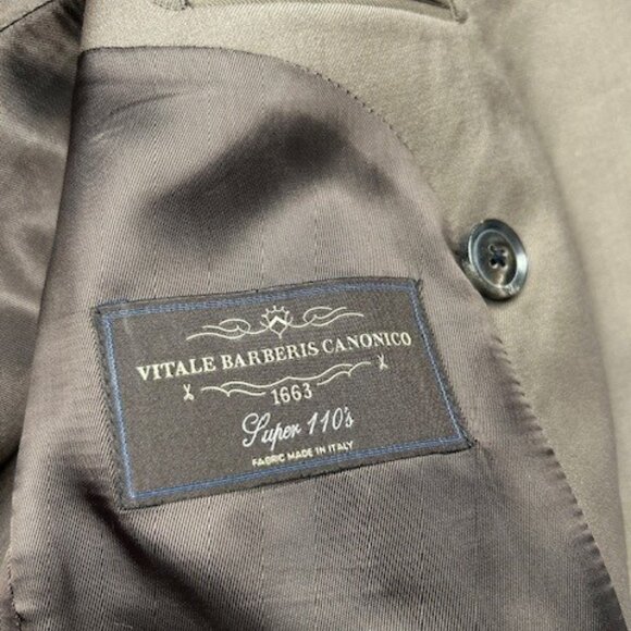 Reiss Latte -DB Peak Plain Weave Coffee - Picture 5 of 10